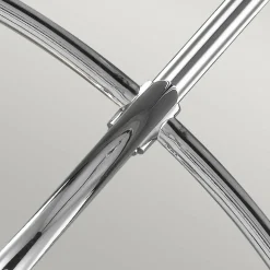 Discount Stylowa lampa wisząca, ryflowana FE-PAULSON-6P z serii PAULSON Żyrandole Nowoczesne