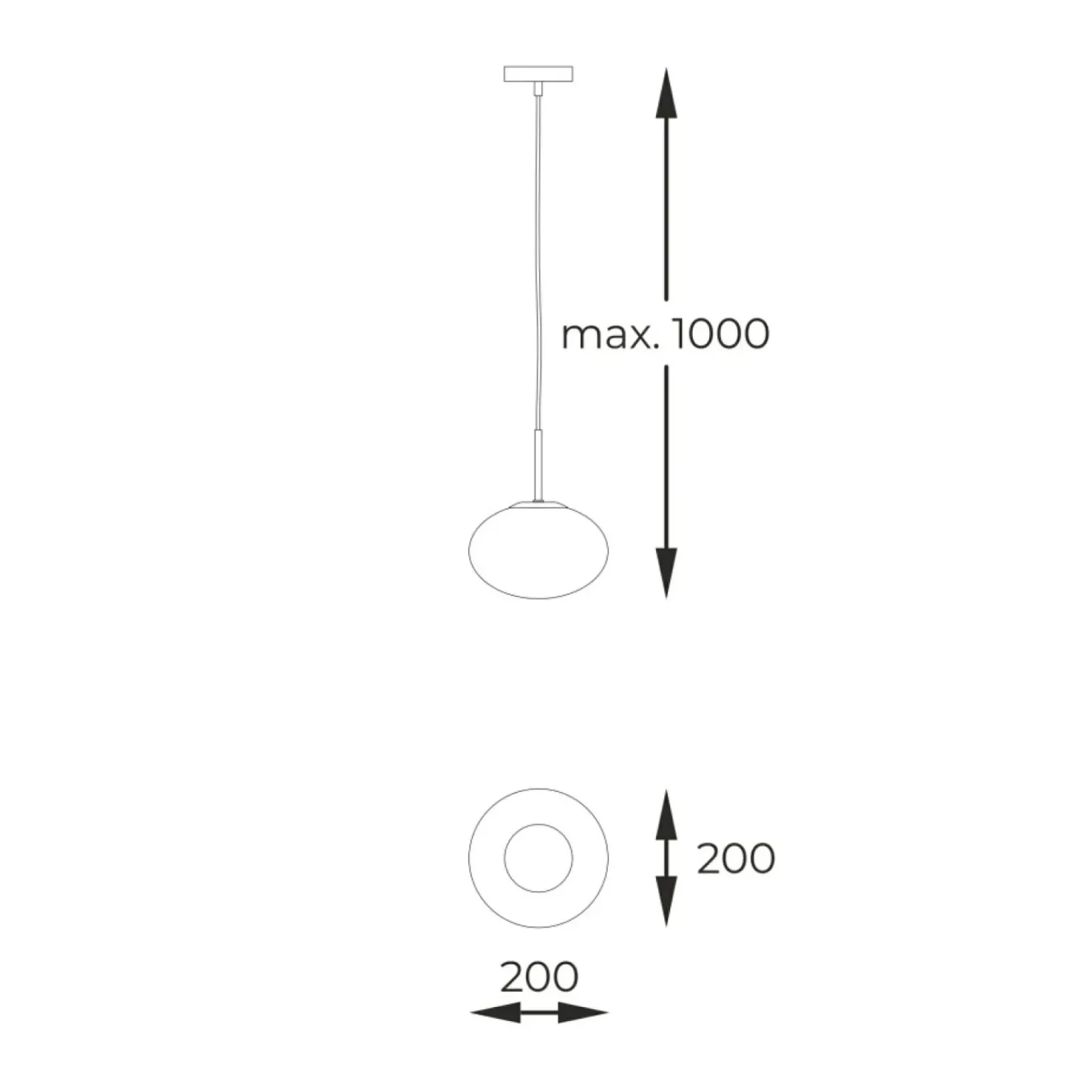 Best Stylowa lampa wisząca z białym kloszem ZM 1183 OMI | Kaja Oświetlenie Żyrandole Nowoczesne