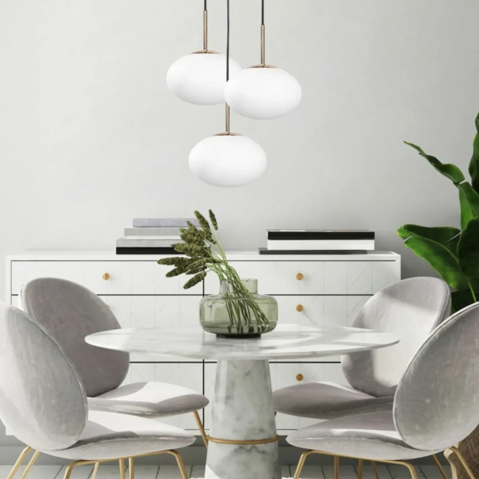 Best Stylowa lampa wisząca z białym kloszem ZM 1183 OMI | Kaja Oświetlenie Żyrandole Nowoczesne