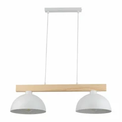 Best Stylowa lampa wisząca z dodatkiem drewna TK 4713 z serii OSLO | Kaja Żyrandole Nowoczesne