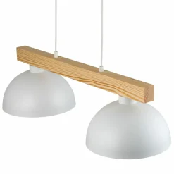 Best Stylowa lampa wisząca z dodatkiem drewna TK 4713 z serii OSLO | Kaja Żyrandole Nowoczesne