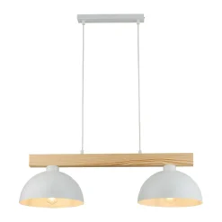 Best Stylowa lampa wisząca z dodatkiem drewna TK 4713 z serii OSLO | Kaja Żyrandole Nowoczesne