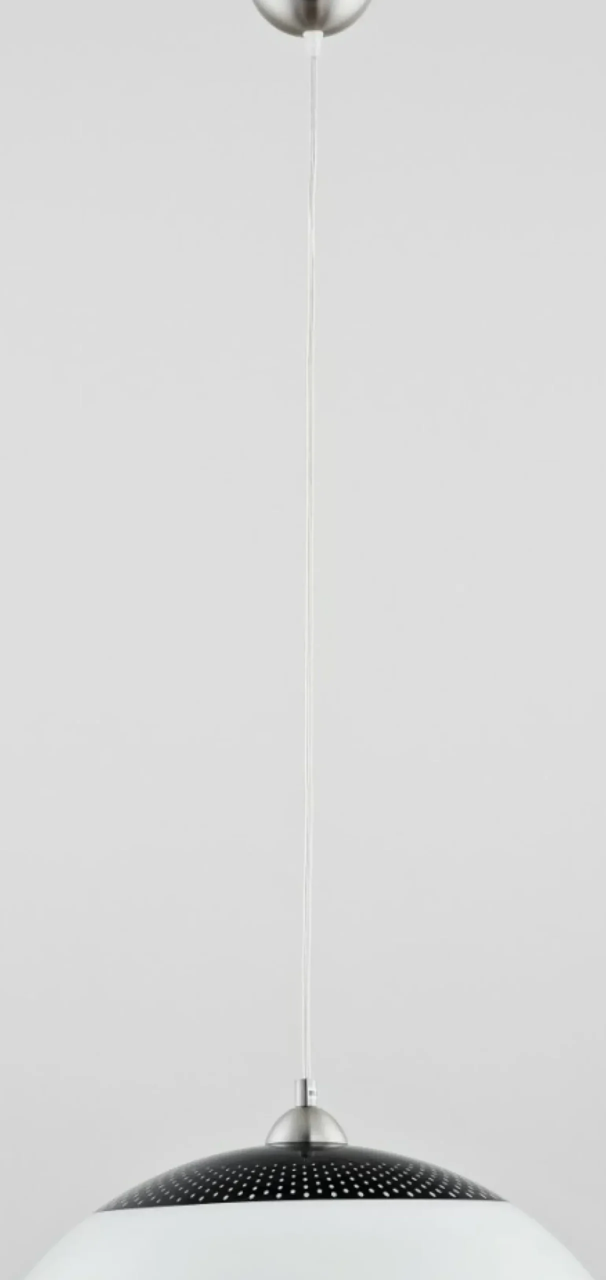 Sklep Kaja Stylowa lampa wisząca z szerokim, szklanym kloszem AL 9185 | Kaja