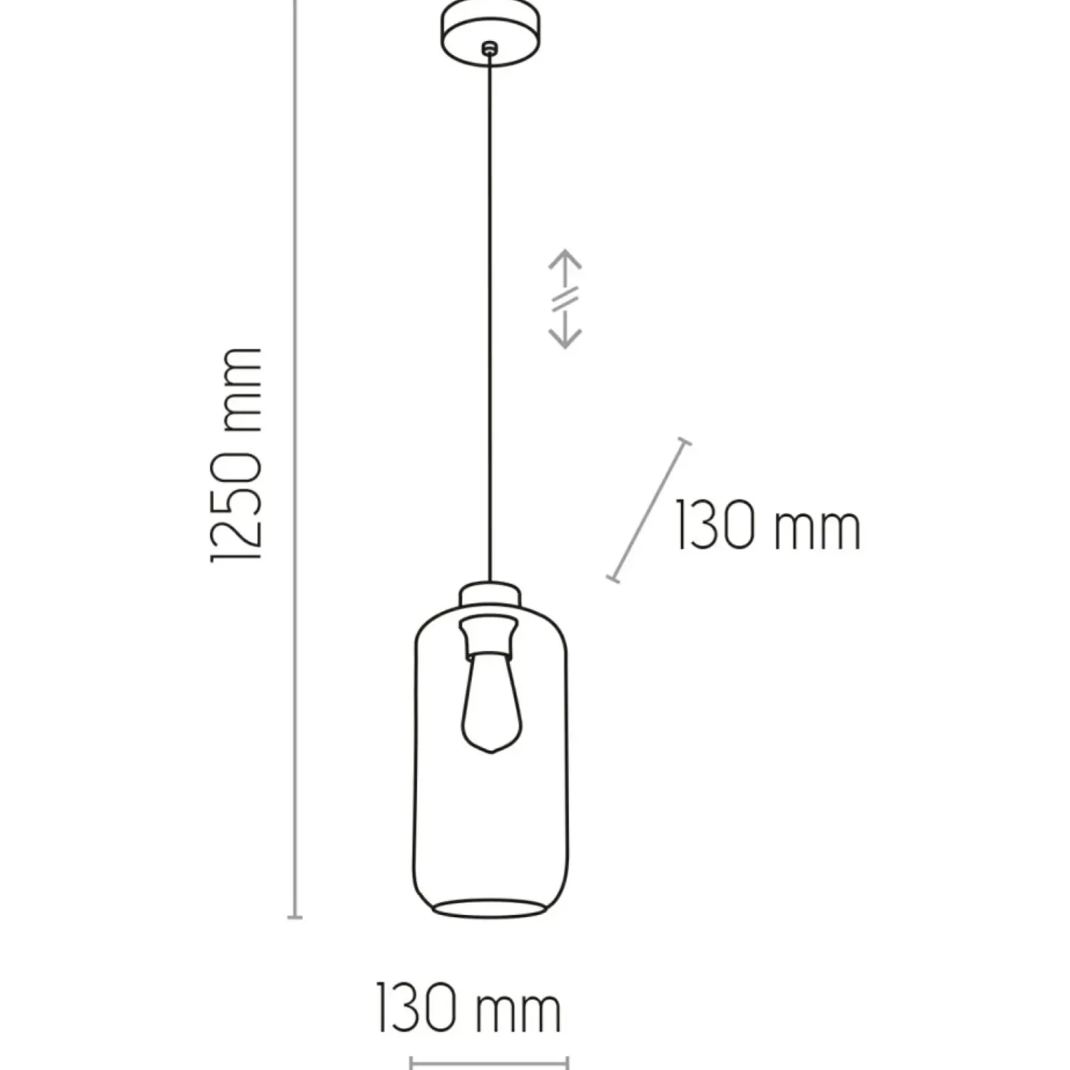 Best Sale Stylowa lampa wisząca ze złotą oprawką TK 3314 MARCO | Kaja Żyrandole Nowoczesne