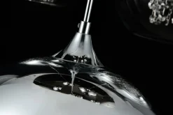 Outlet Stylowa lampa z okrągłymi kloszami P140-PL-170-5-N FERMI | Kaja Żyrandole Nowoczesne