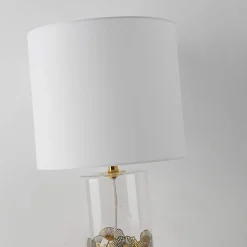 Sklep Kaja Stylowa lampka do eleganckiego salonu LP-818/1T WH z serii SUNFLOWER