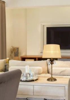 Sklep Kaja Stylowa lampka na szafkę nocną 41-27535 ADONIS | Kaja Oświetlenie