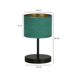 Sklep Kaja Stylowa lampka stołowa, idealna do sypialni 1051/LN1 HILDE | Kaja