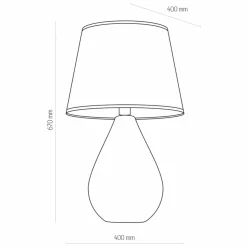 Sklep Kaja Stylowa lampka stołowa w stylu boho, do salonu TK 5436 z serii LACRIMA