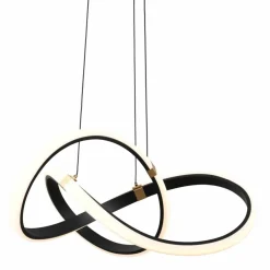 Sklep Kaja Stylowa, ledowa lampa sufitowa, wstążka MX9717-1-3BCD INDIGO | Kaja