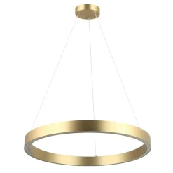 Best Sale Stylowa, ledowa lampa wisząca LP-033/1P S GD TRIANGLE z serii MIDWAY Żyrandole Nowoczesne