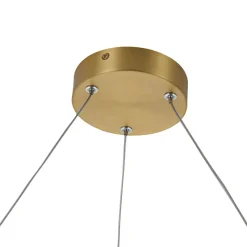 Best Sale Stylowa, ledowa lampa wisząca LP-033/1P S GD TRIANGLE z serii MIDWAY Żyrandole Nowoczesne