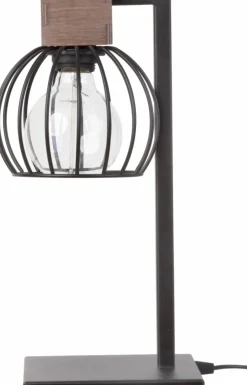 Sklep Kaja Stylowa, prosta lampka stołowa z drucianym kloszem SIG 50120 – MILAN