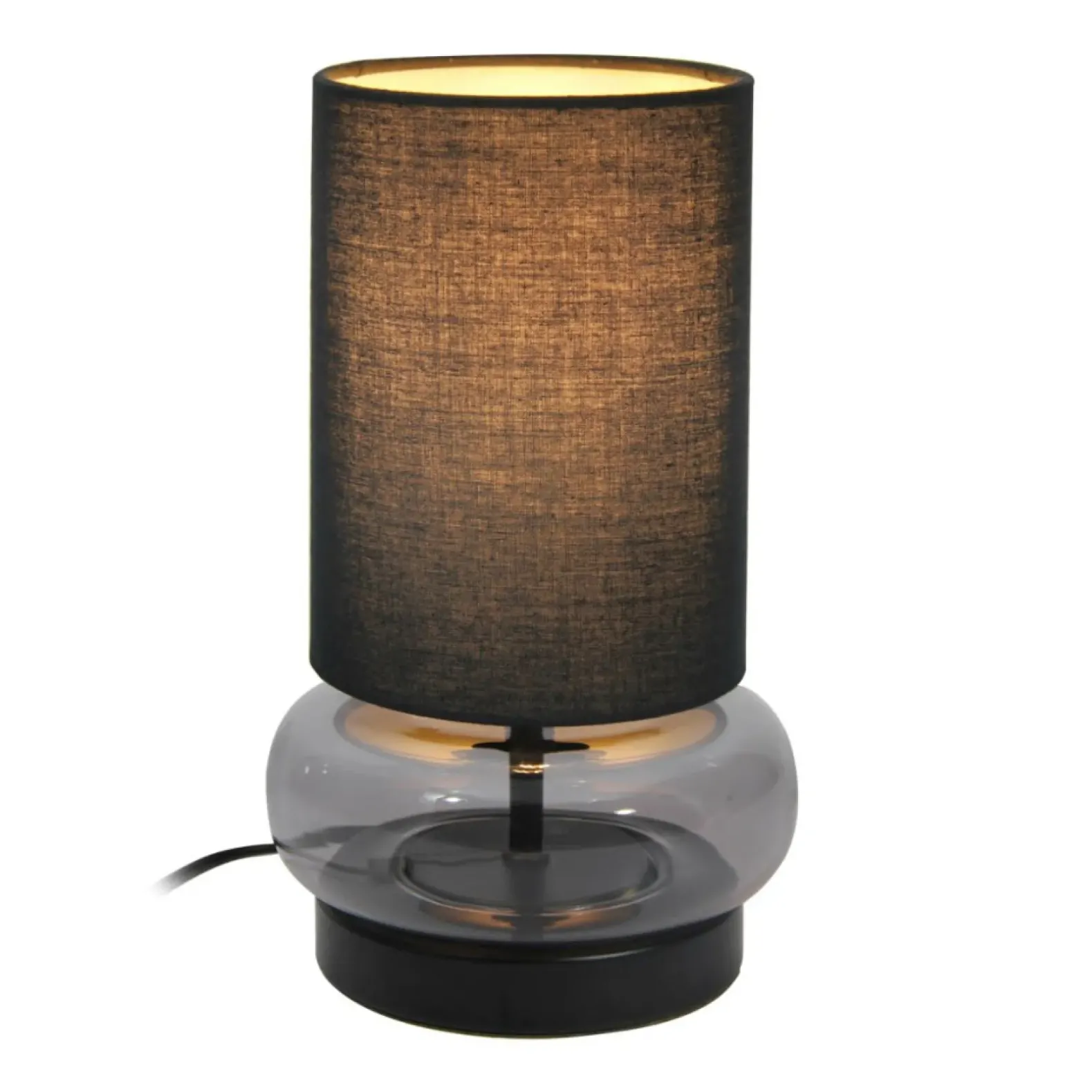 Sklep Kaja Stylowa, smukła lampka nocna do sypialni TB-43648-BL-SG EPIRO | Kaja