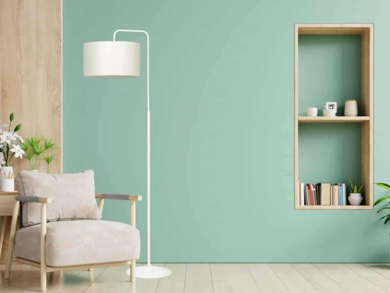 Sklep Kaja Stylowa, subtelna lampa stojąca do salonu 572/1 TRAPO | Kaja