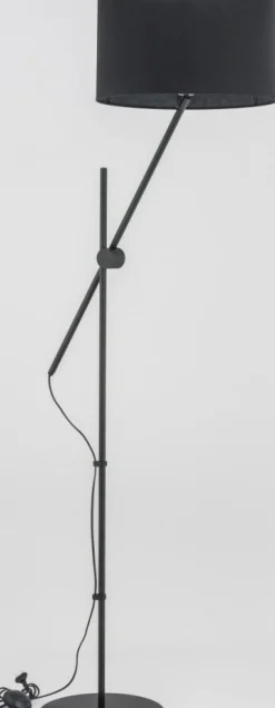 Sklep Kaja Stylowa, szara lampa stojąca z regulacją wysokości AL 9260 | Kaja