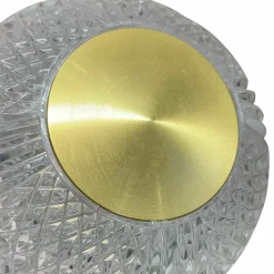 Shop Stylowa, złota lampa wisząca z kloszami LP-2202/3P GD DIAMOND | Kaja Żyrandole Nowoczesne