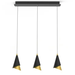 Best Sale Stylowe, ledowe zwisy na listwie PND-433128-2 RAALTO | Kaja Żyrandole Nowoczesne