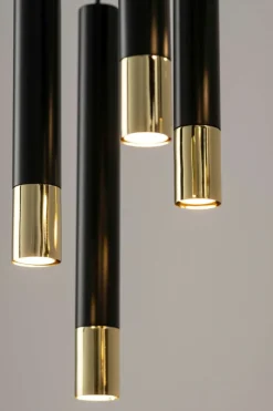 Discount Stylowe tuby na regulowanych zwisach SIG 33395 z serii SOPEL GRAND Żyrandole Nowoczesne