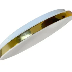 Sklep Kaja Stylowy, okrągły plafon LED do sypialni LP-335/1C M 4GD – BABILON