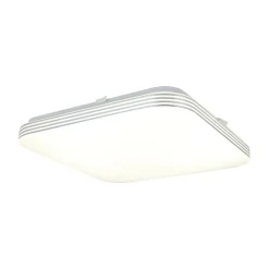 Sklep Kaja Stylowy plafon LED, srebra ramka 26x26cm 4000K EK5362 AJAX | Kaja