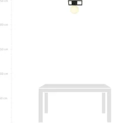 Sklep Kaja Stylowy, pojedynczy plafon z białym kloszem 1130/1E IMAGO | Kaja