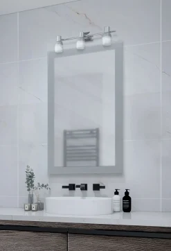 Sklep Kaja Stylowy, potrójny kinkiet łazienkowy K-WLD94503-3 HOSTA | Kaja