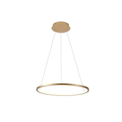 Best Stylowy żyrandol okrąg ⌀40 PND-56135B-040RPC-GD-3KS4K VINOLA | Kaja Żyrandole Nowoczesne