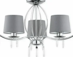 Sklep Kaja Stylowy żyrandol z kryształkami O2483 W3 CH AGILA | Kaja Oświetlenie