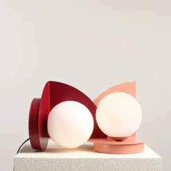 Sklep Kaja Subtelna, dziewczęca lampka nocna ⌀14cm 1125B11 z serii LOOP | Kaja Oświetlenie