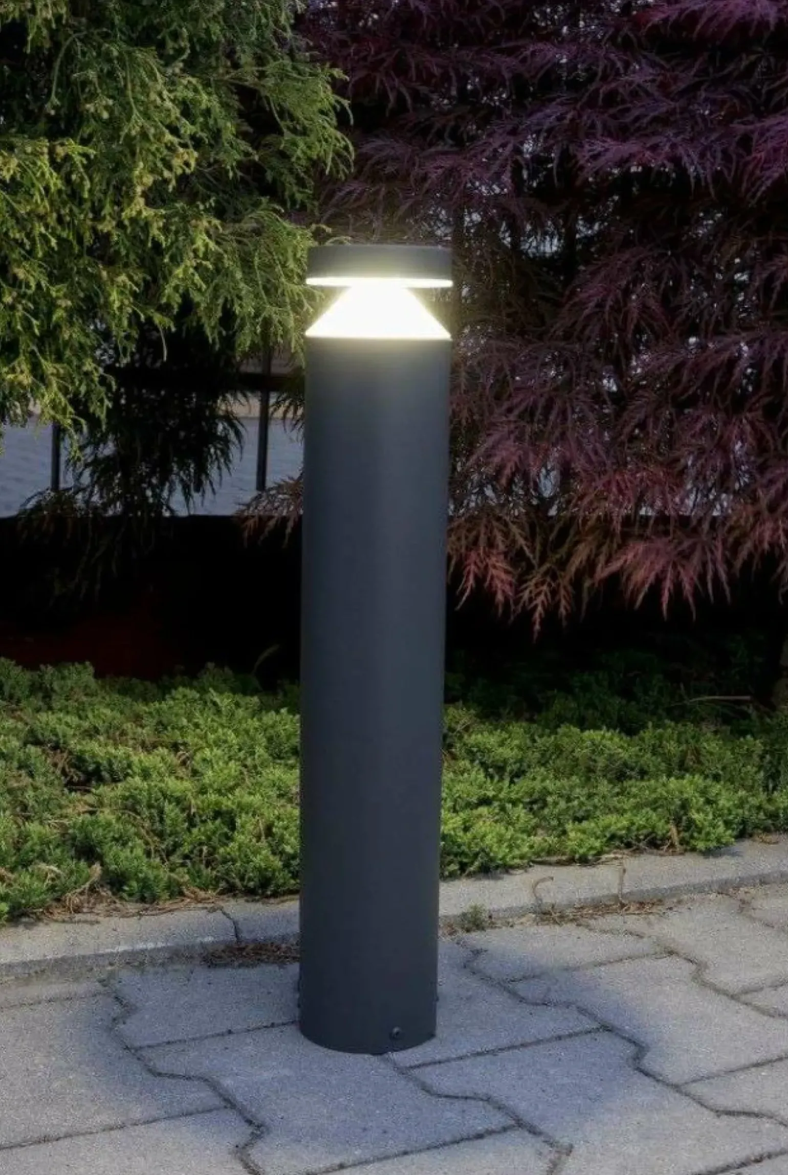 Sklep Kaja Słupek ogrodowy, ledowe oświetlenie, moc 6W DL-500 z serii DELTA | Kaja Oświetle