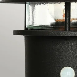 Sklep Kaja Słupek z czujnikiem ruchu HELSINGOR-PIR-PED-BK z serii HELSINGOR