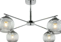 Sale Symetryczna lampa sufitowa z kloszami 1859/4 8C | Kaja Oświetlenie Żyrandole Nowoczesne