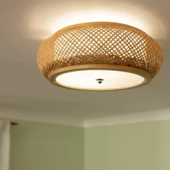 Cheap Sypialniana lampa sufitowa plafon ABR-PL3-BH-E27 BOHO | Kaja Żyrandole Nowoczesne