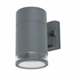 Sklep Kaja Szara, elewacyjna lampa ścienna tuba 10686 ROCK PRO | Kaja Oświetlenie