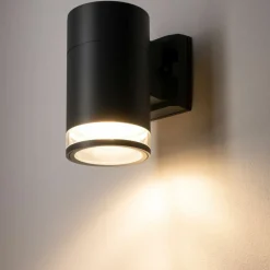 Sklep Kaja Szara, elewacyjna lampa ścienna tuba 10686 ROCK PRO | Kaja Oświetlenie