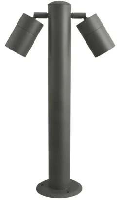 Sklep Kaja Szara lampa ogrodowa stojąca ruchoma 50cm AZ4457 ROLF | Kaja