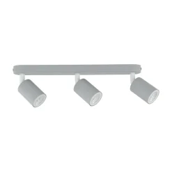 Store Szara listwa sufitowa z 3 reflektorami TK 10242 LIVIA GRAY | Kaja Żyrandole Nowoczesne