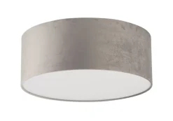 Sklep Kaja Szara, okrągła lampa sufitowa do sypialni ⌀40cm SIG 40650 SOFT | Kaja