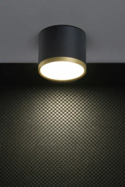 Sklep Kaja Szaro- spot tuba ze światłem LED 2275963 z serii TUBA | Kaja