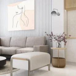 Sklep Kaja Szary kinkiet ścienny ze szklanym kloszem MLP8319 z serii MONTE | Kaja Oświetle