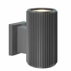 Sklep Kaja Szary kinkiet elewacyjny w kształcie tuby O419WL-01GR z serii RANDO