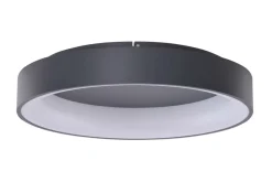 Sklep Kaja Szary plafon natynkowy LED ⌀80cm z pilotem AZ3998 SOLVENT | Kaja