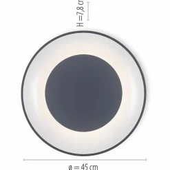 Sale plafon sufitowy z pilotem w zestawie 14326-18 z serii ANIKA Żyrandole Nowoczesne