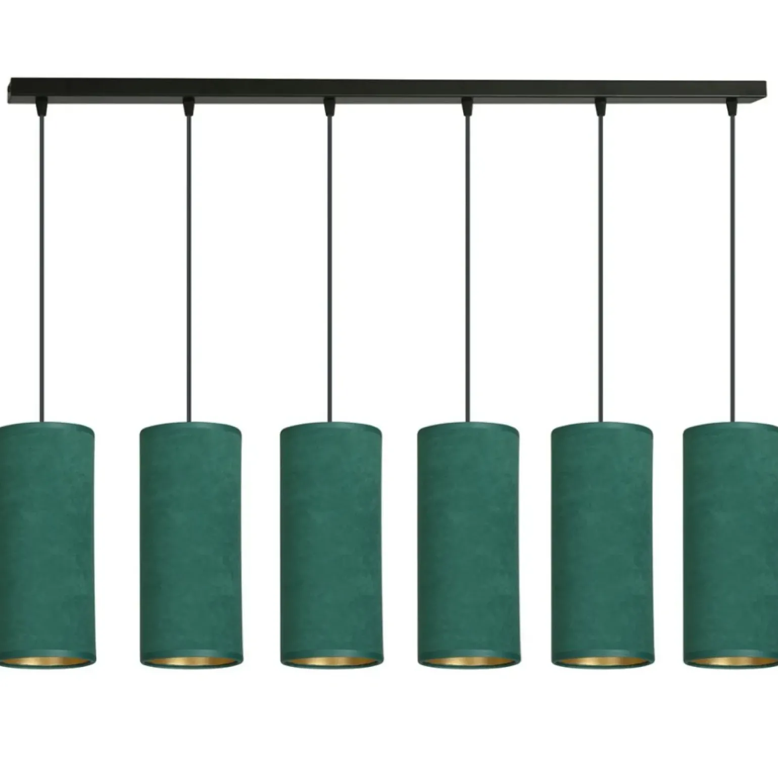 Online Szeroka, abażurowa lampa wisząca nad stół 1058/6 BENTE | Kaja Żyrandole Nowoczesne