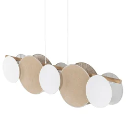 Best Szeroka, dekoracyjna lampa wisząca nad stół TK 4815 PULSE | Kaja Żyrandole Nowoczesne