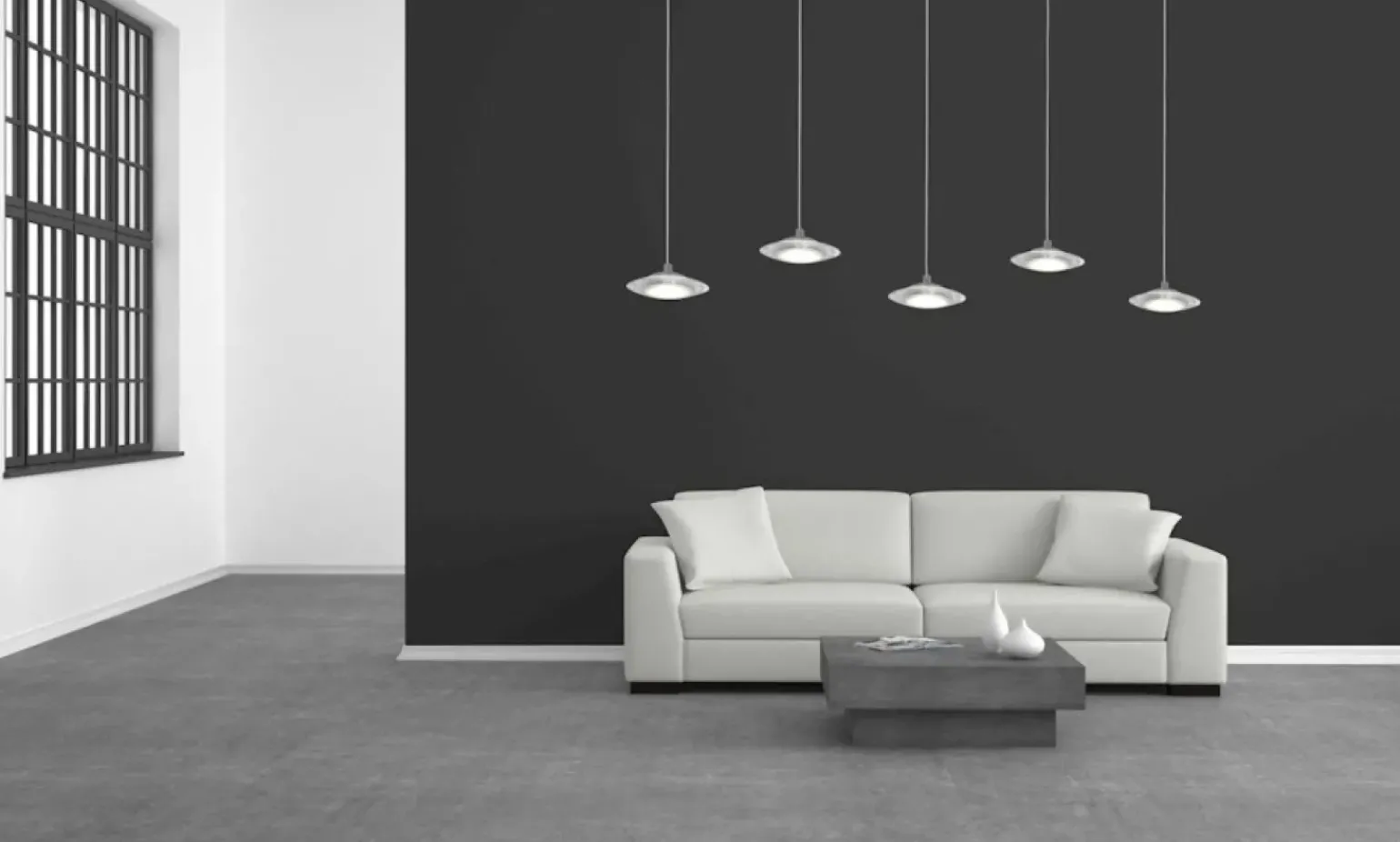 Fashion Szeroka, designerska lampa wisząca ML415 ELLIPSE | Kaja Oświetlenie Żyrandole Nowoczesne