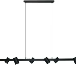 Discount Szeroka lampa do oświetlenia stołu lub baru LP-731/6L BK SNOW | Kaja Żyrandole Nowoczesne