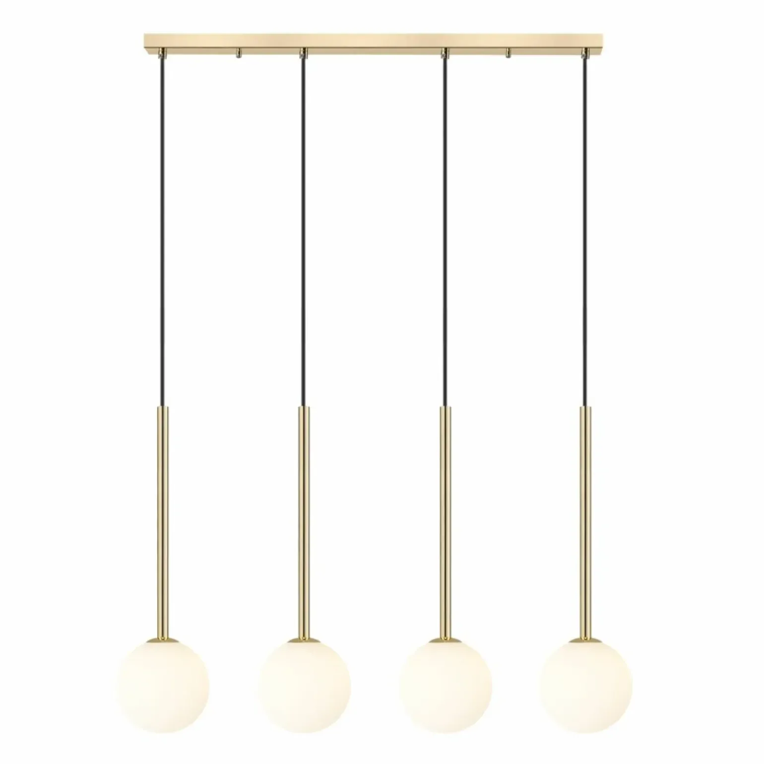 Clearance Szeroka lampa nad wyspę kuchenną P0574-04D-F7AA ARCTURUS | Kaja Żyrandole Nowoczesne