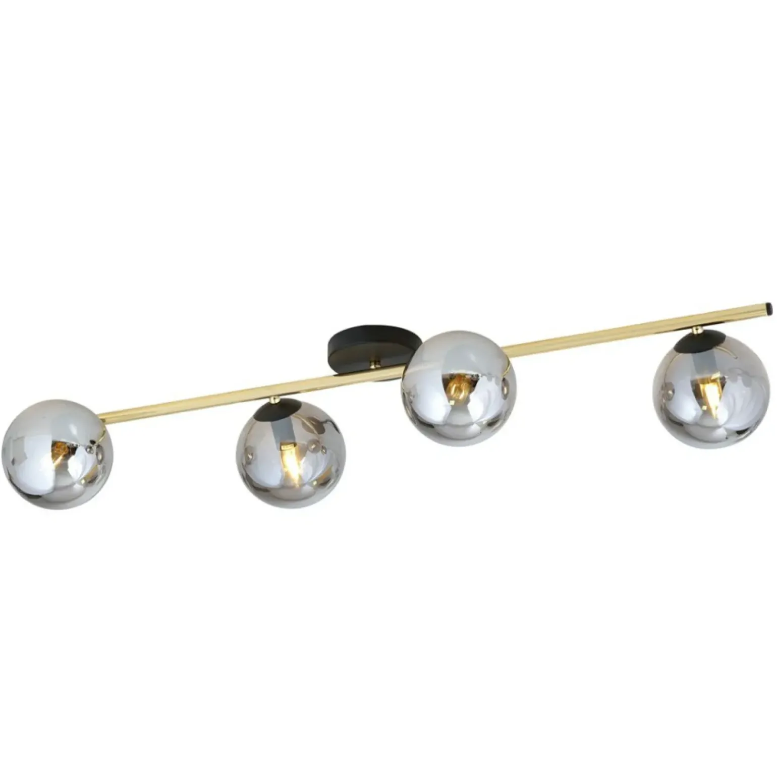 Best Sale Szeroka lampa sufitowa do wąskiego pokoju 1246/4 z serii SPLENDI Żyrandole Nowoczesne